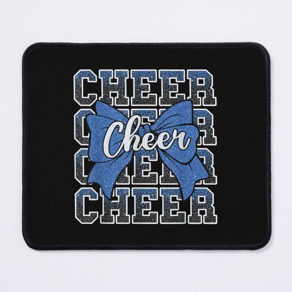 Item preview, Cheerleading Coquette Cheer Bow Blue designed and sold by goombi-creative.