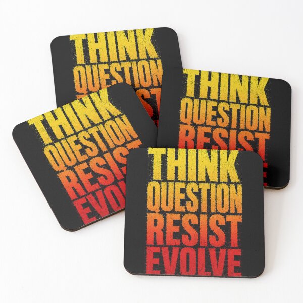 Item preview, MODES -  Think Question Resist Evolve designed and sold by MetusArt.