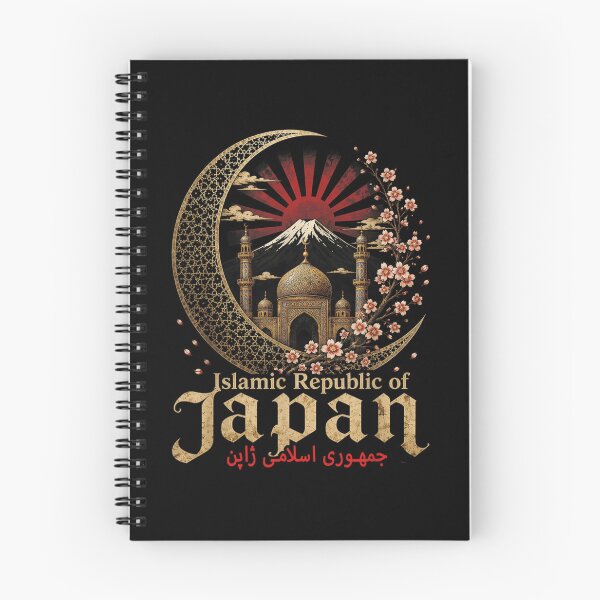 Item preview, Islamic Republic of Japan Fantasy Mount Fuji Cultural Fusion designed and sold by GalenoHenley.