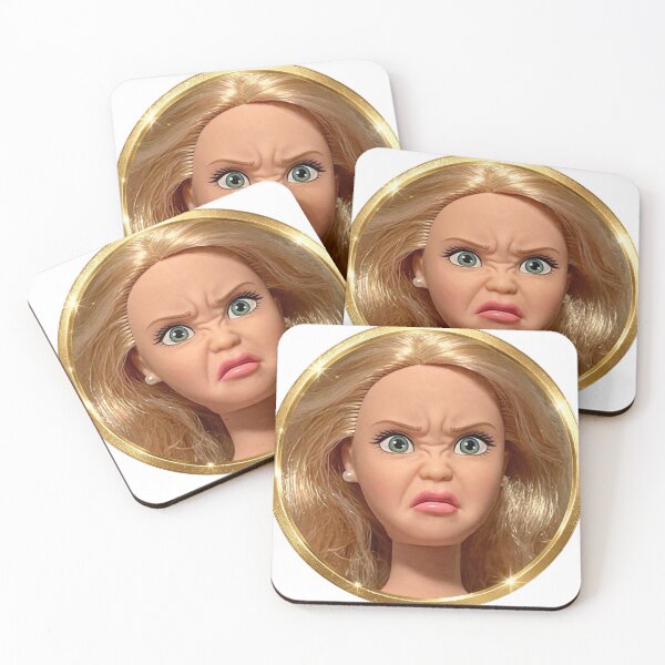 Item preview, annoyed doll designed and sold by Rama KLK.