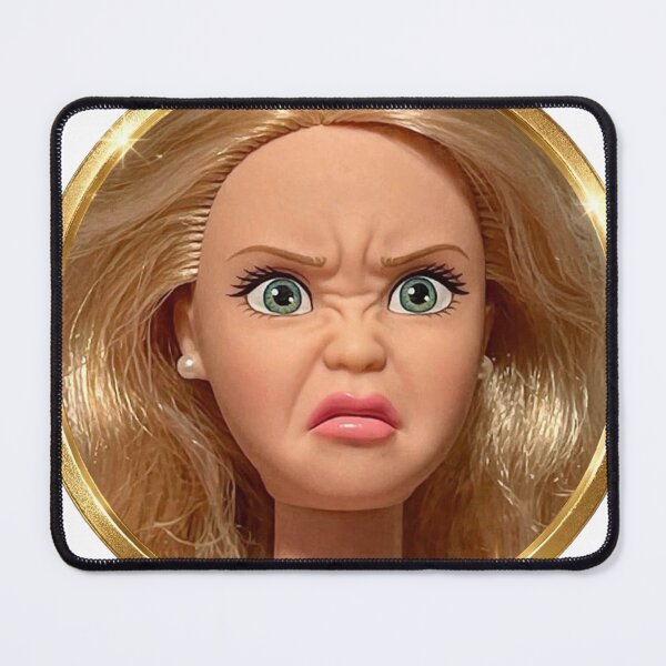 Item preview, annoyed doll designed and sold by Rama KLK.