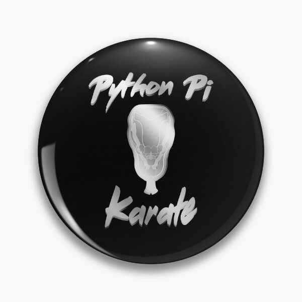 Aperçu de l'œuvre Effet métal Python Pi Karaté créée et vendue par BRU Design.
