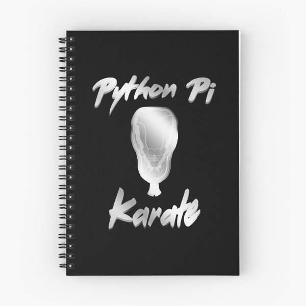 Aperçu de l'œuvre Effet métal Python Pi Karaté créée et vendue par BRU Design.