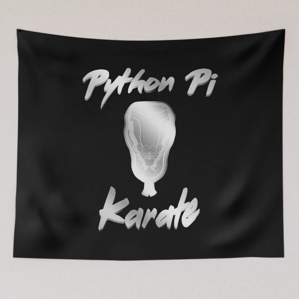 Aperçu de l'œuvre Effet métal Python Pi Karaté créée et vendue par BRU Design.