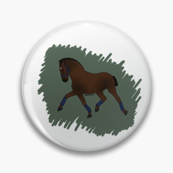 Item preview, Dark Bay Horse (Full) designed and sold by EquusStickers.