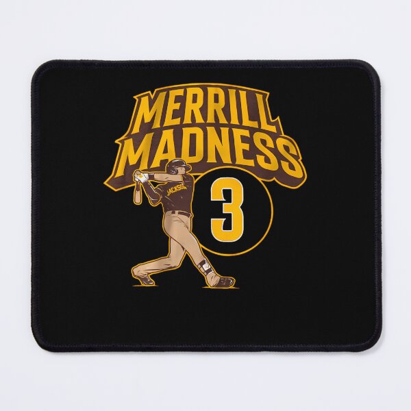 Item preview, Showing Jackson Merrill Swinging Bat In Brown Padres Uniform designed and sold by withorange.
