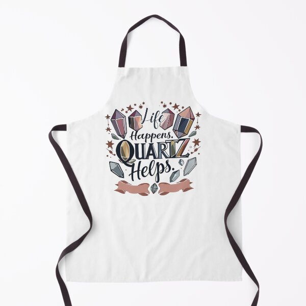 Item preview, Life Happens Quartz Helps Design For Quartz Collectors designed and sold by Glitch-Cult.