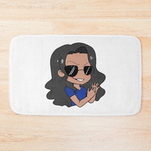 Item preview, Ez Clap Cute Anime Chibi Girl Sunglasses Clapping Emote designed and sold by Dourdane.
