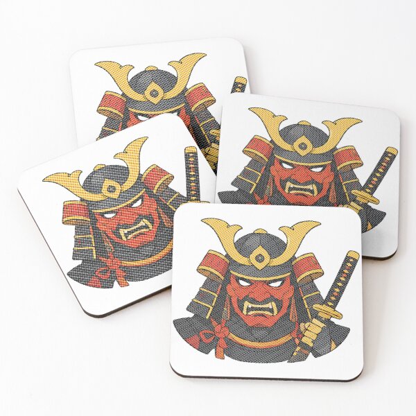 Item preview, Samurai Oni Mask designed and sold by minordesignrev.