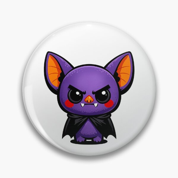 Item preview, Cute Spooky Kawaii Goth Bat designed and sold by afr-saad.