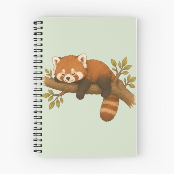Item preview, Tree Top Red Panda Nap designed and sold by MellowMunchkins.