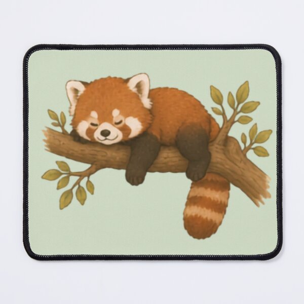 Item preview, Tree Top Red Panda Nap designed and sold by MellowMunchkins.