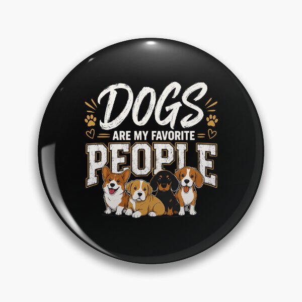 Item preview, Dogs Are My Favorite People Puppy Lover Quote designed and sold by Dmo3HarkoArt.