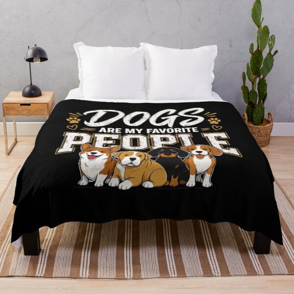 Item preview, Dogs Are My Favorite People Puppy Lover Quote designed and sold by Dmo3HarkoArt.