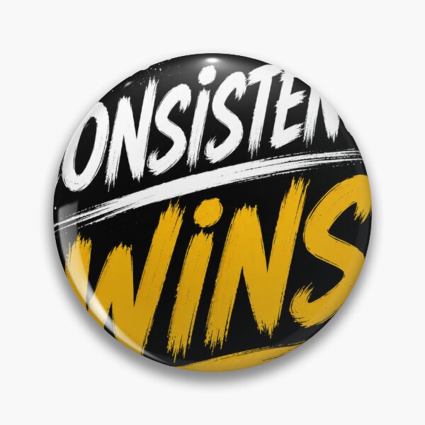 Item preview, CONSISTENCY WIN.|Motivational Typography design  designed and sold by Bathu Designs.