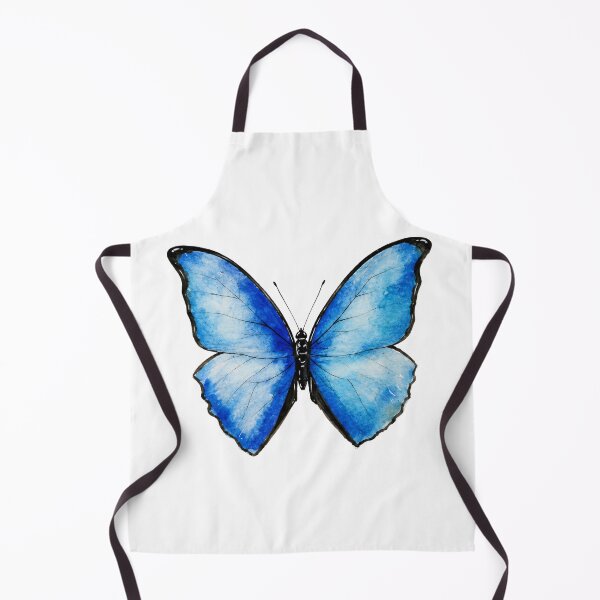 Item preview, Vibrant Blue Morpho Butterfly Watercolor designed and sold by Mvicen.