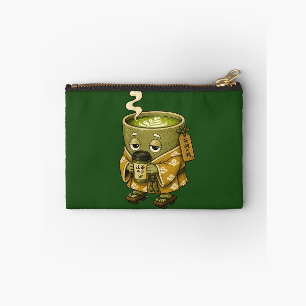 Item preview, Matcha Bowl Tsukumogami | Japanese Yokai Drinking Matcha Latte designed and sold by TheTrendsDesk.