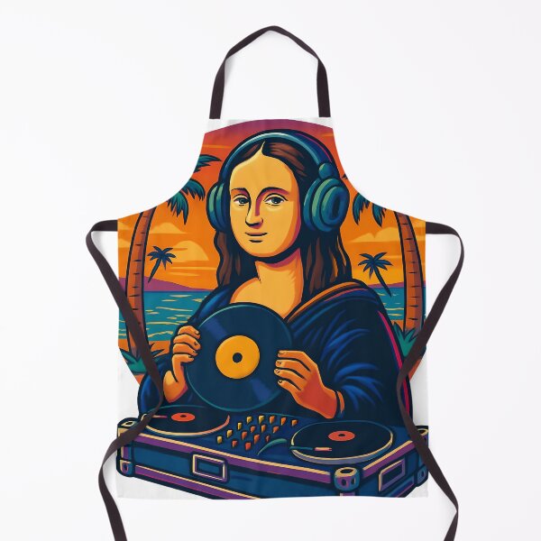 Item preview, DJ Mona Lisa – Remixing the Renaissance designed and sold by theThreadzone.