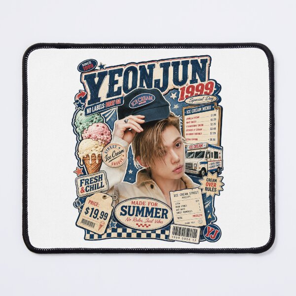 Item preview,  Yeonjun No Labels Retro Sundae Graphic Art designed and sold by Valeree Store.