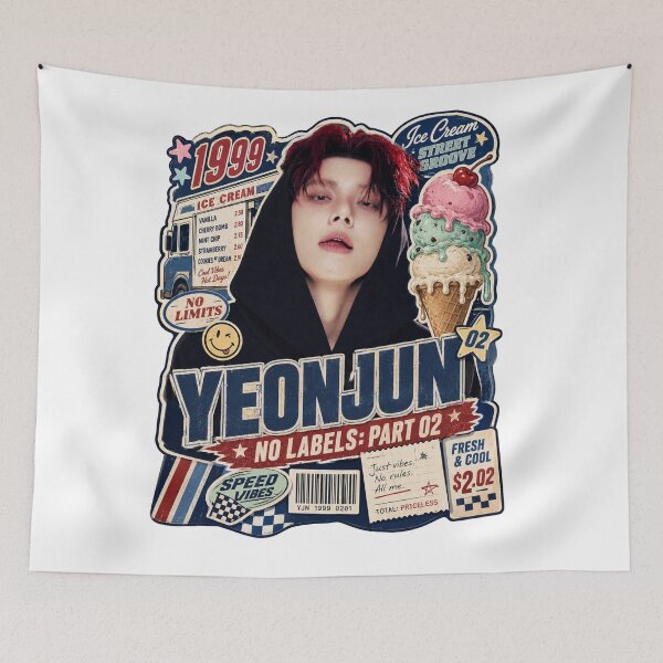 Item preview, Choi Yeonjun Refreshing Summer Melody Idol Portrait designed and sold by Valeree Store.