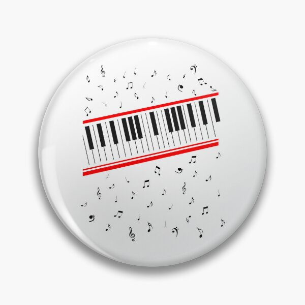Item preview, Musical Piano Keys And Notes Pattern designed and sold by ToonFusionS.