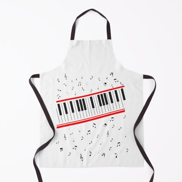 Item preview, Musical Piano Keys And Notes Pattern designed and sold by ToonFusionS.