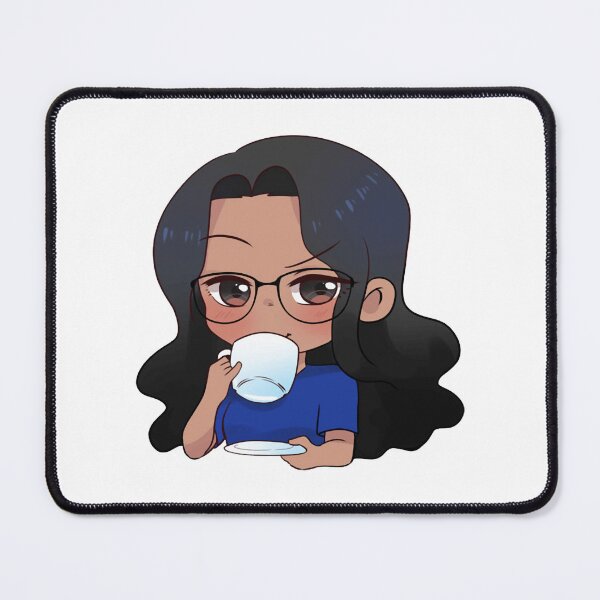 Item preview, Gordi Tea Cute Anime Chibi Girl Sipping Tea Emote designed and sold by Dourdane.
