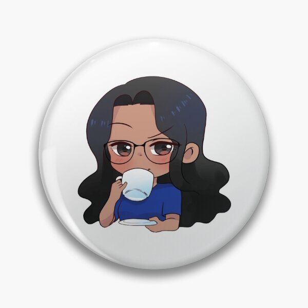 Item preview, Gordi Tea Cute Anime Chibi Girl Sipping Tea Emote designed and sold by Dourdane.