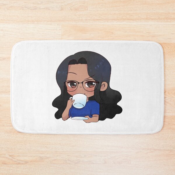 Item preview, Gordi Tea Cute Anime Chibi Girl Sipping Tea Emote designed and sold by Dourdane.