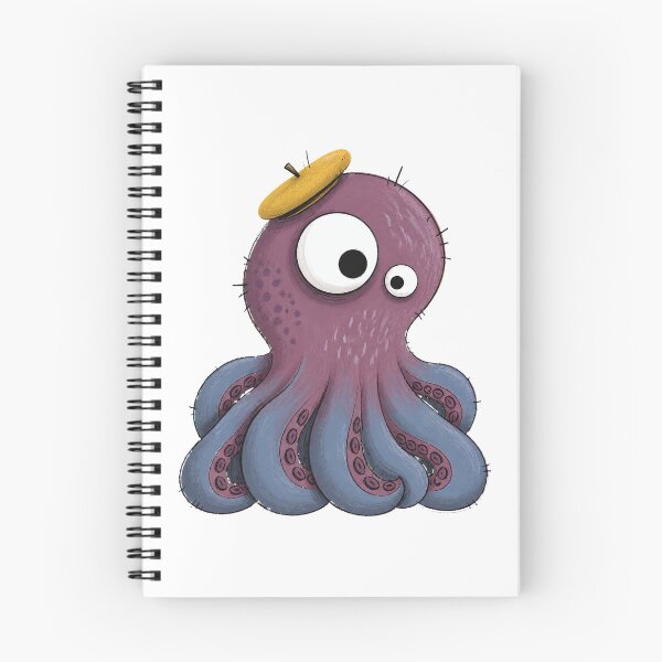 Item preview, Octopus in a Mustard Beret designed and sold by The-Art-of-D.