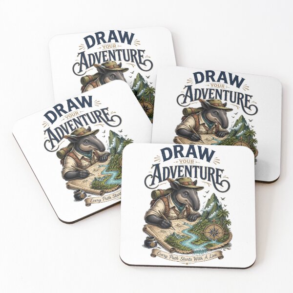 Item preview, Draw Your Adventure Tapir Explorer designed and sold by Sovereign Supply Co..