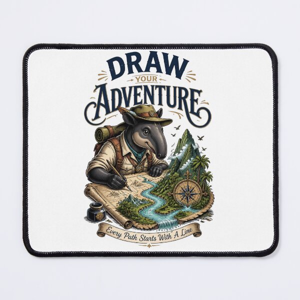 Item preview, Draw Your Adventure Tapir Explorer designed and sold by Sovereign Supply Co..