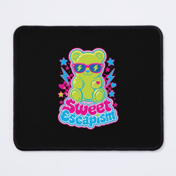 Item preview, Sweet Escapism Gummy Bear Shirt, Neon Candy Aesthetic Tee, Pastel Maximalist T-Shirt, Cute Kawaii Graphic Tee, Y2K Pop Art Shirt, Retro Candycore Gift, Colorful Fun Fashion designed and sold by KAYJAY DESIGNS.