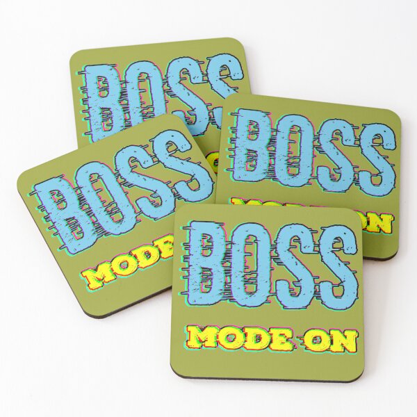 Item preview, Boss Mode On | Motivational Design for CEOs and Entrepreneurs designed and sold by AstronautMerch.
