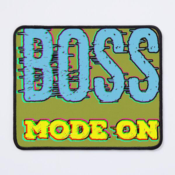 Item preview, Boss Mode On | Motivational Design for CEOs and Entrepreneurs designed and sold by AstronautMerch.