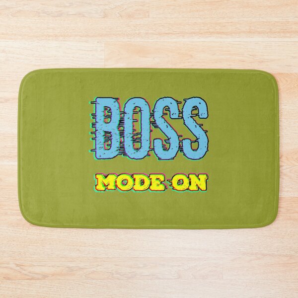 Item preview, Boss Mode On | Motivational Design for CEOs and Entrepreneurs designed and sold by AstronautMerch.