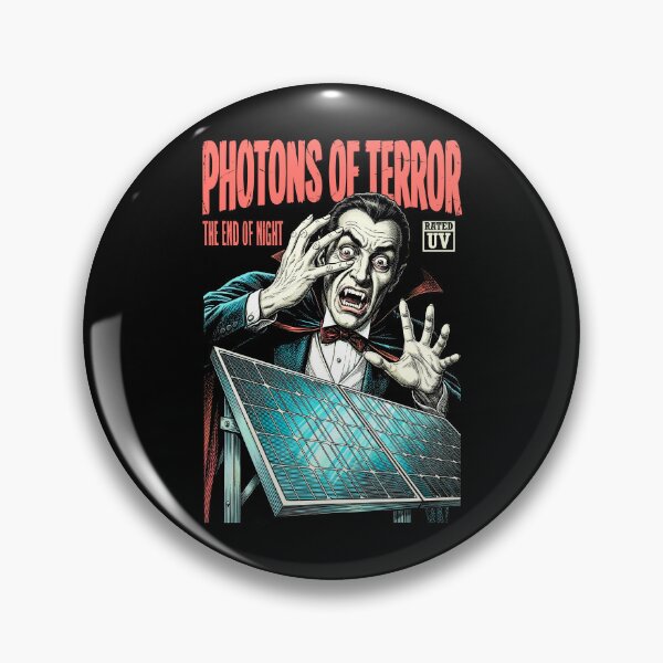 Item preview, Science Halloween Solar Panel Vampire Photons Of Terror designed and sold by GrandeDuc.