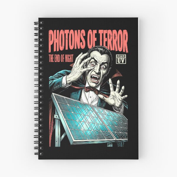 Item preview, Science Halloween Solar Panel Vampire Photons Of Terror designed and sold by GrandeDuc.