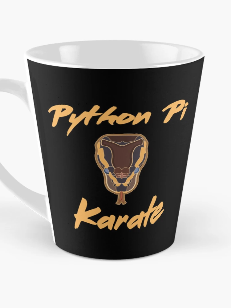 Thumbnail 3 of 4, Coffee Mug, Python Pi Karate designed and sold by BRU Design.