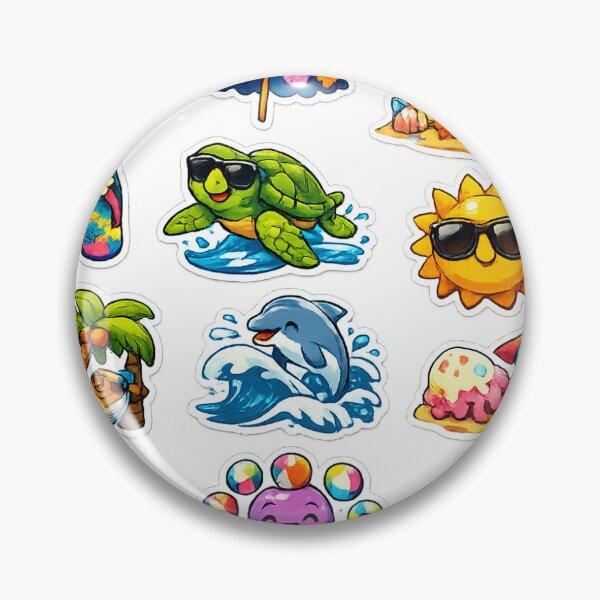 Item preview, Stickers Beach party designed and sold by SufirKapur.
