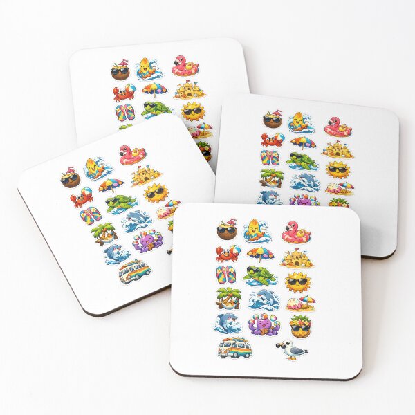 Item preview, Stickers Beach party designed and sold by SufirKapur.