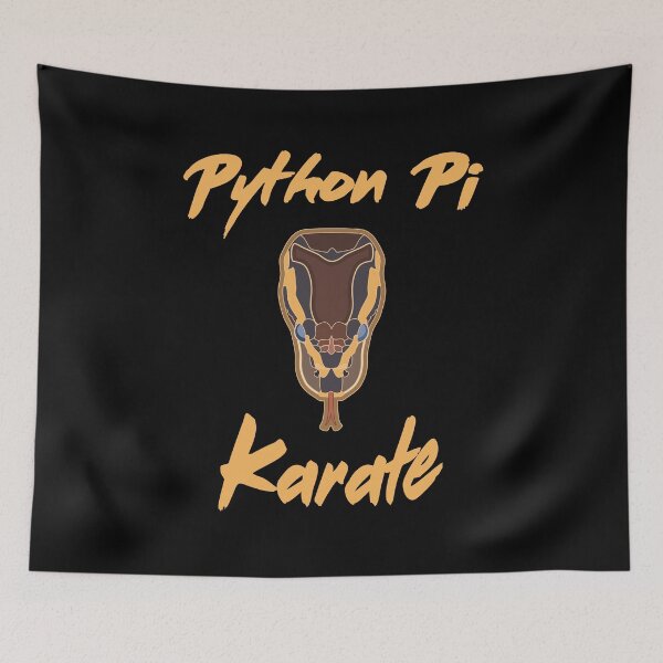 Aperçu de l'œuvre Python Pi Karaté créée et vendue par BRU Design.