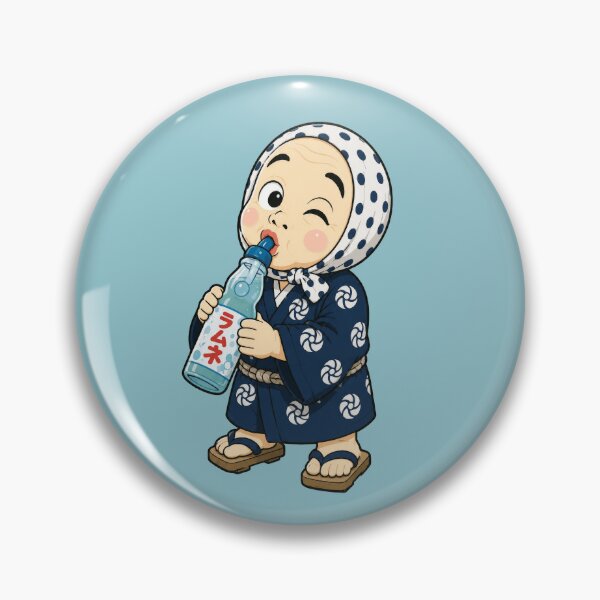 Item preview, Ramune Boy | Japanese Marble Soda Festival Character designed and sold by TheTrendsDesk.