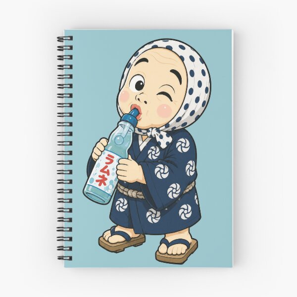 Item preview, Ramune Boy | Japanese Marble Soda Festival Character designed and sold by TheTrendsDesk.