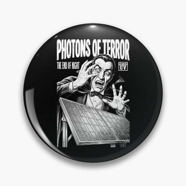 Item preview, Science Halloween Solar Panel Vampire Photons Of Terror designed and sold by GrandeDuc.