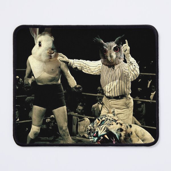 Item preview, Funny Vintage Animal Boxing Match designed and sold by jamesthomasw.