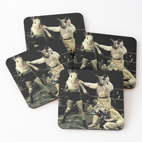 Item preview, Funny Vintage Animal Boxing Match designed and sold by jamesthomasw.