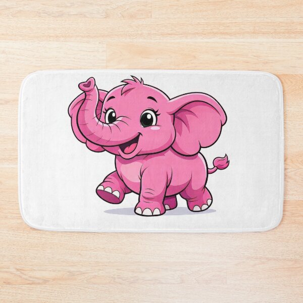Item preview, pink elephant designed and sold by karlosss.