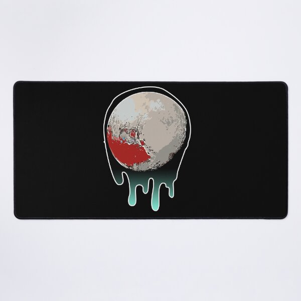 Item preview, Pluto the little planet with a big heart - gradient drip designed and sold by BRU Design.