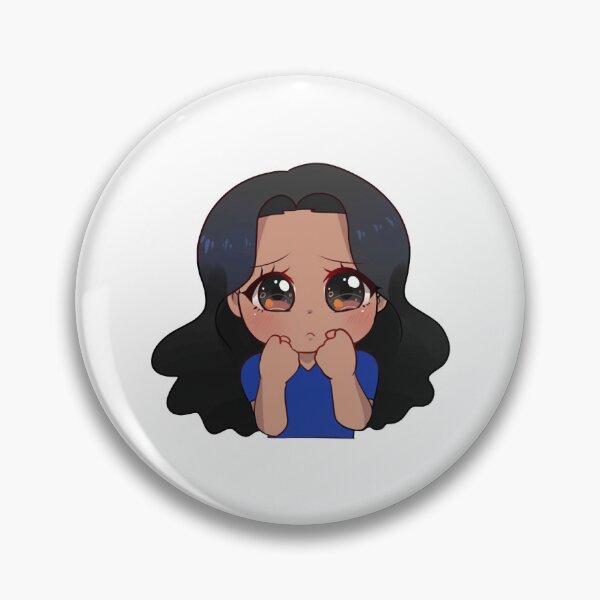 Item preview, Puppy Eyes Cute Anime Chibi Girl Crying Sad Emote designed and sold by Dourdane.
